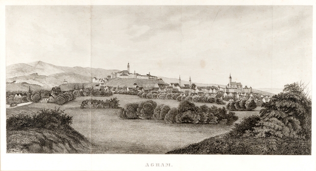 WERNIGK, FREDERICH: VIEW OF ZAGREB